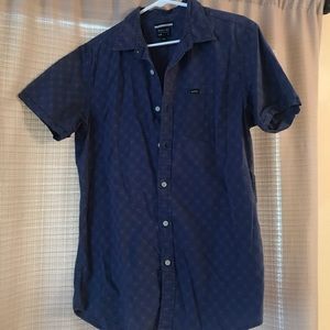 Men’s RVCA short sleeve button up.